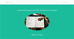 Desktop Screenshot of csmbadajoz.com